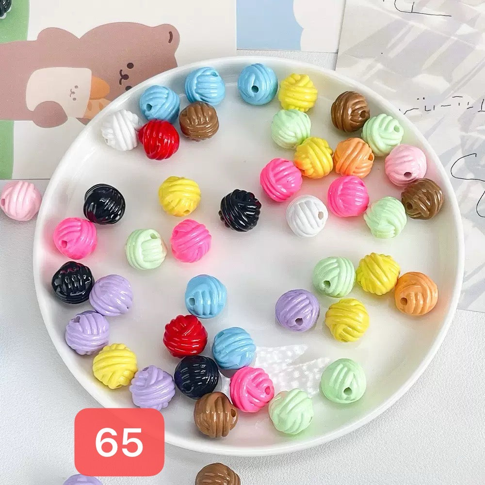 120+ designs of acrylic beads, $1.5/10pcs or more, Link 3(61-90)