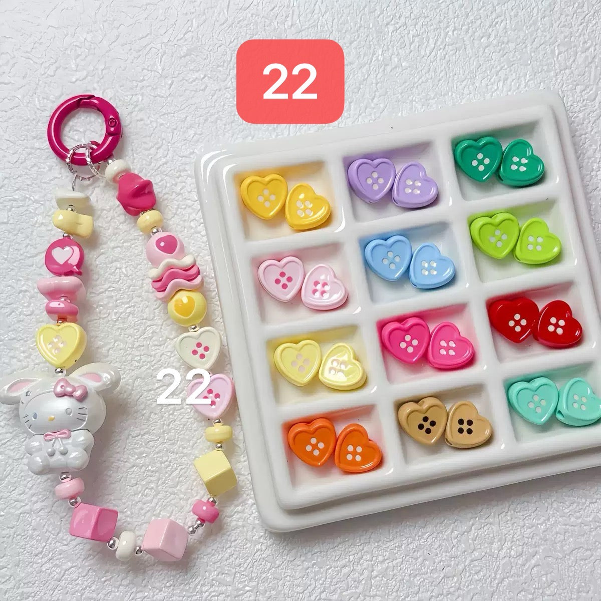 120+ designs of acrylic beads, $1.5/10pcs or more, Link 1(01-30)