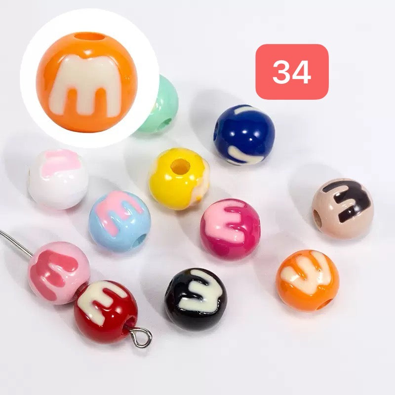 120+ designs of acrylic beads, $1.5/10pcs or more, Link 2(31-60)
