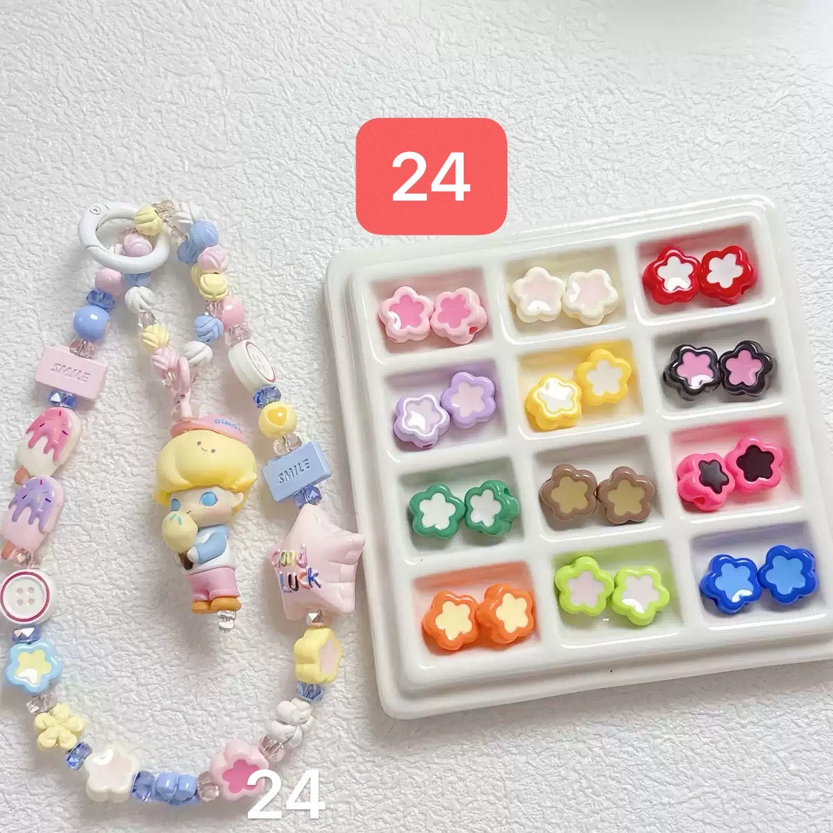 120+ designs of acrylic beads, $1.5/10pcs or more, Link 1(01-30)