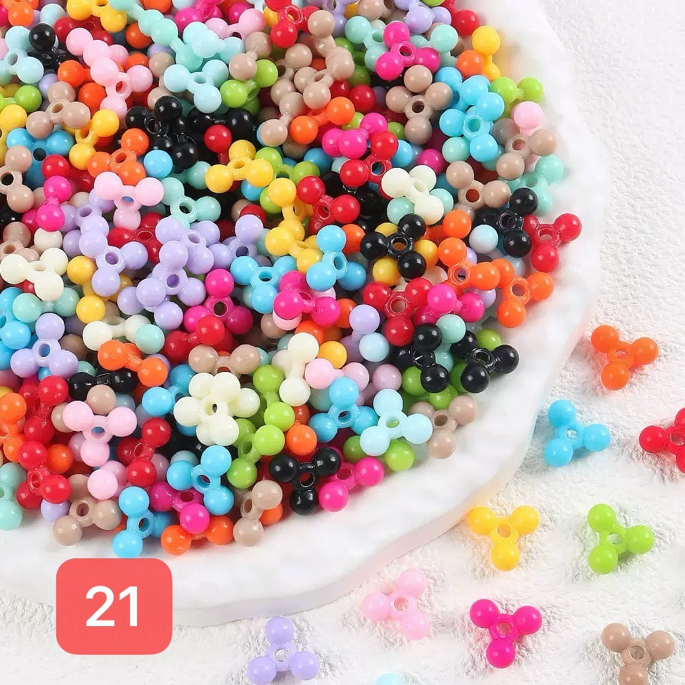 120+ designs of acrylic beads, $1.5/10pcs or more, Link 1(01-30)