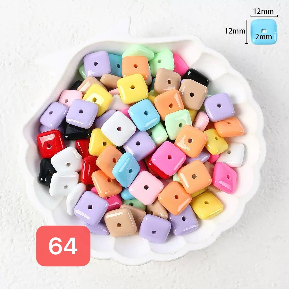 120+ designs of acrylic beads, $1.5/10pcs or more, Link 3(61-90)