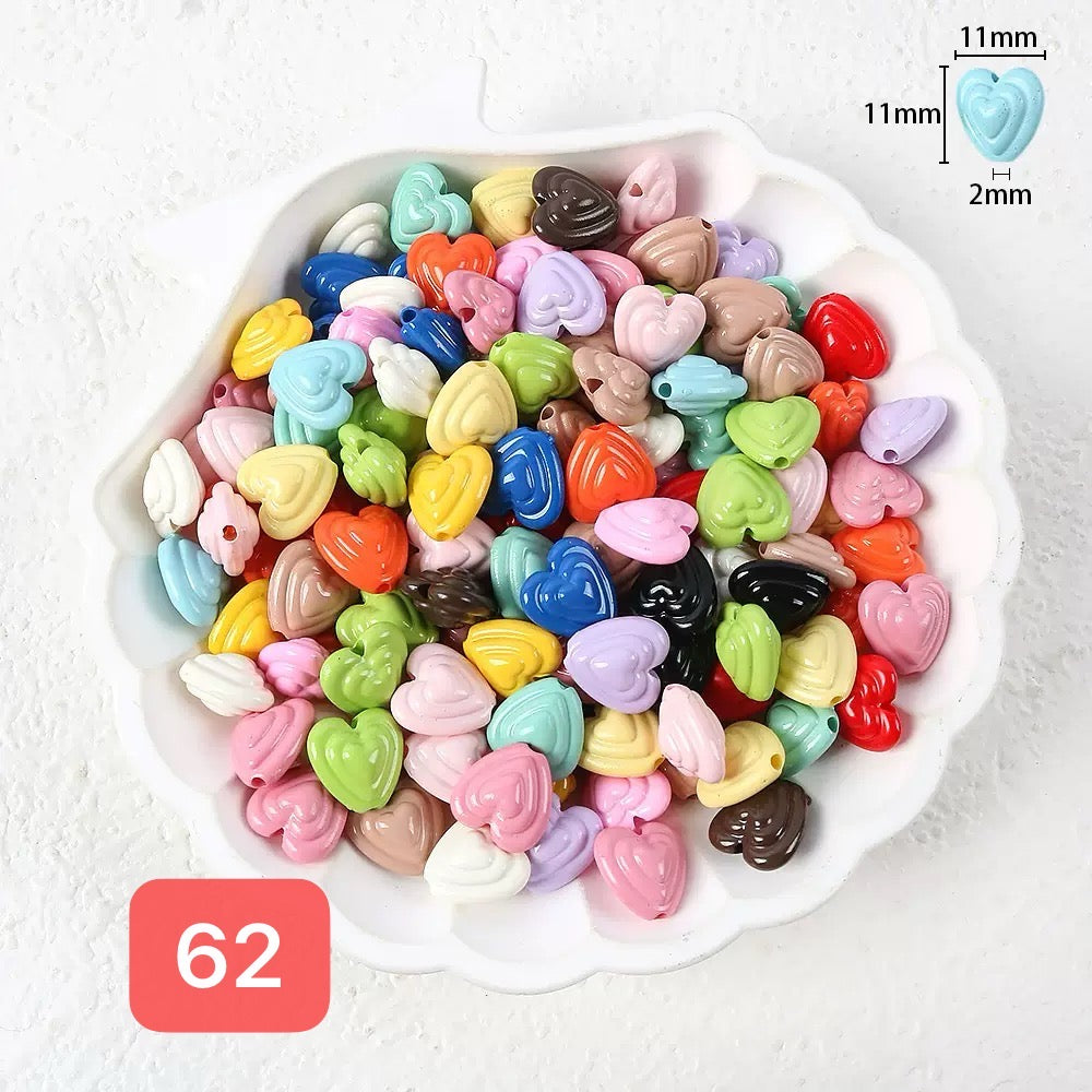 120+ designs of acrylic beads, $1.5/10pcs or more, Link 3(61-90)