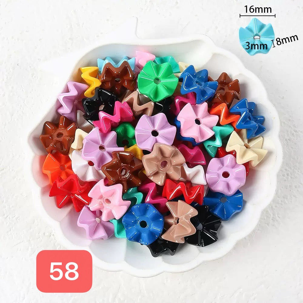 120+ designs of acrylic beads, $1.5/10pcs or more, Link 2(31-60)