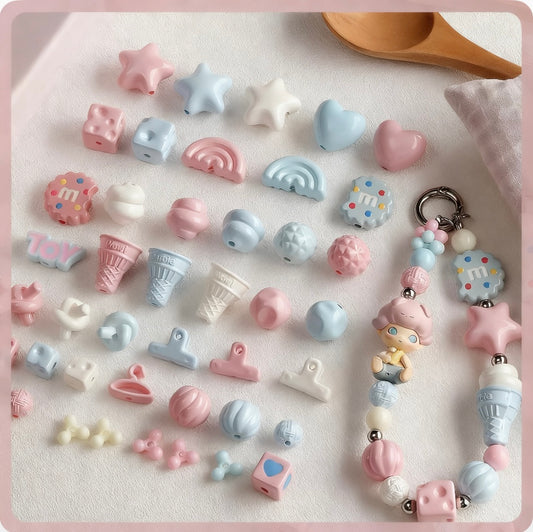 120+ designs of acrylic beads, $1.5/10pcs or more, Link 3(61-90)