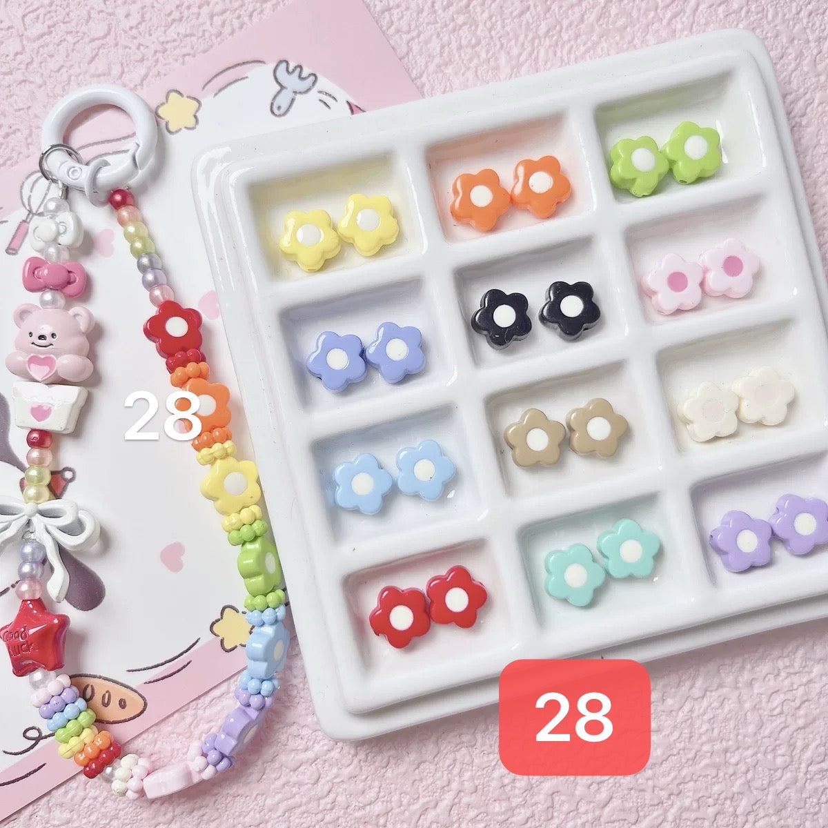 120+ designs of acrylic beads, $1.5/10pcs or more, Link 1(01-30)