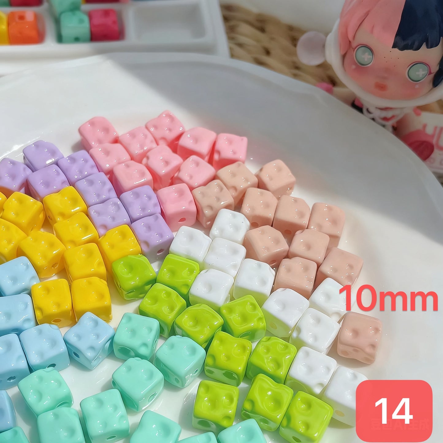 120+ designs of acrylic beads, $1.5/10pcs or more, Link 1(01-30)