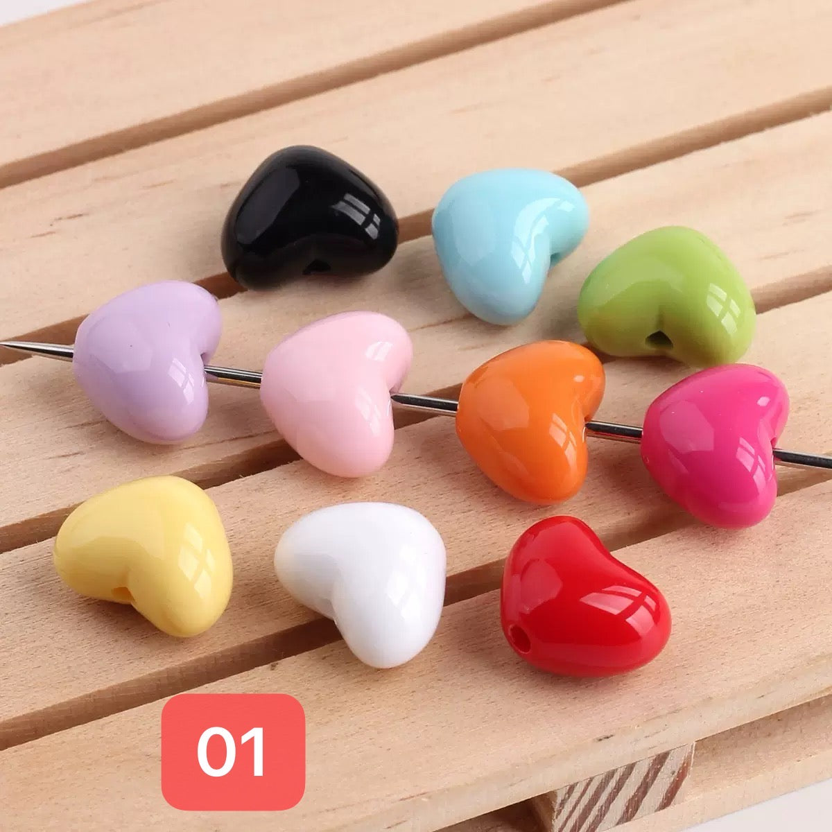 120+ designs of acrylic beads, $1.5/10pcs or more, Link 1(01-30)