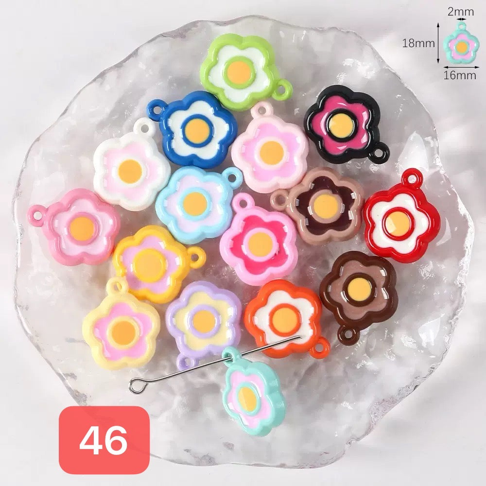 120+ designs of acrylic beads, $1.5/10pcs or more, Link 2(31-60)