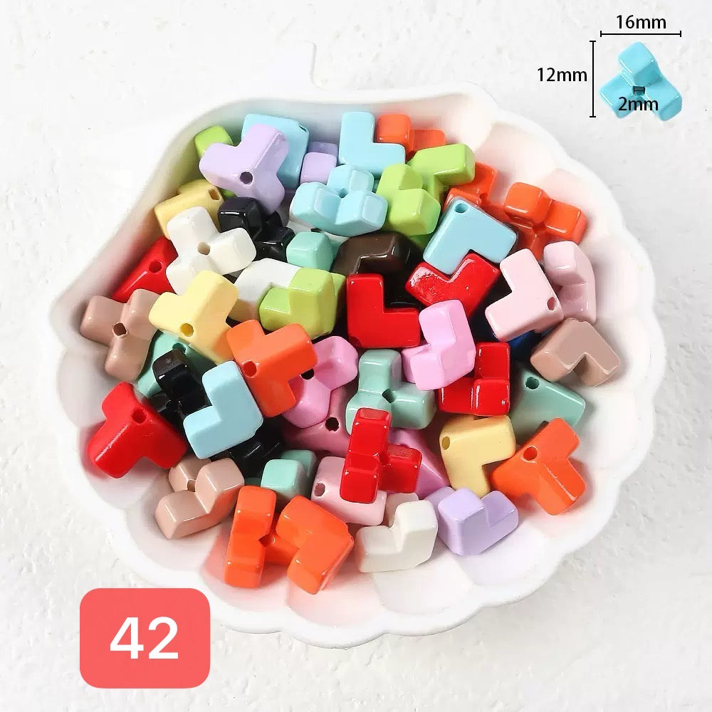 120+ designs of acrylic beads, $1.5/10pcs or more, Link 2(31-60)
