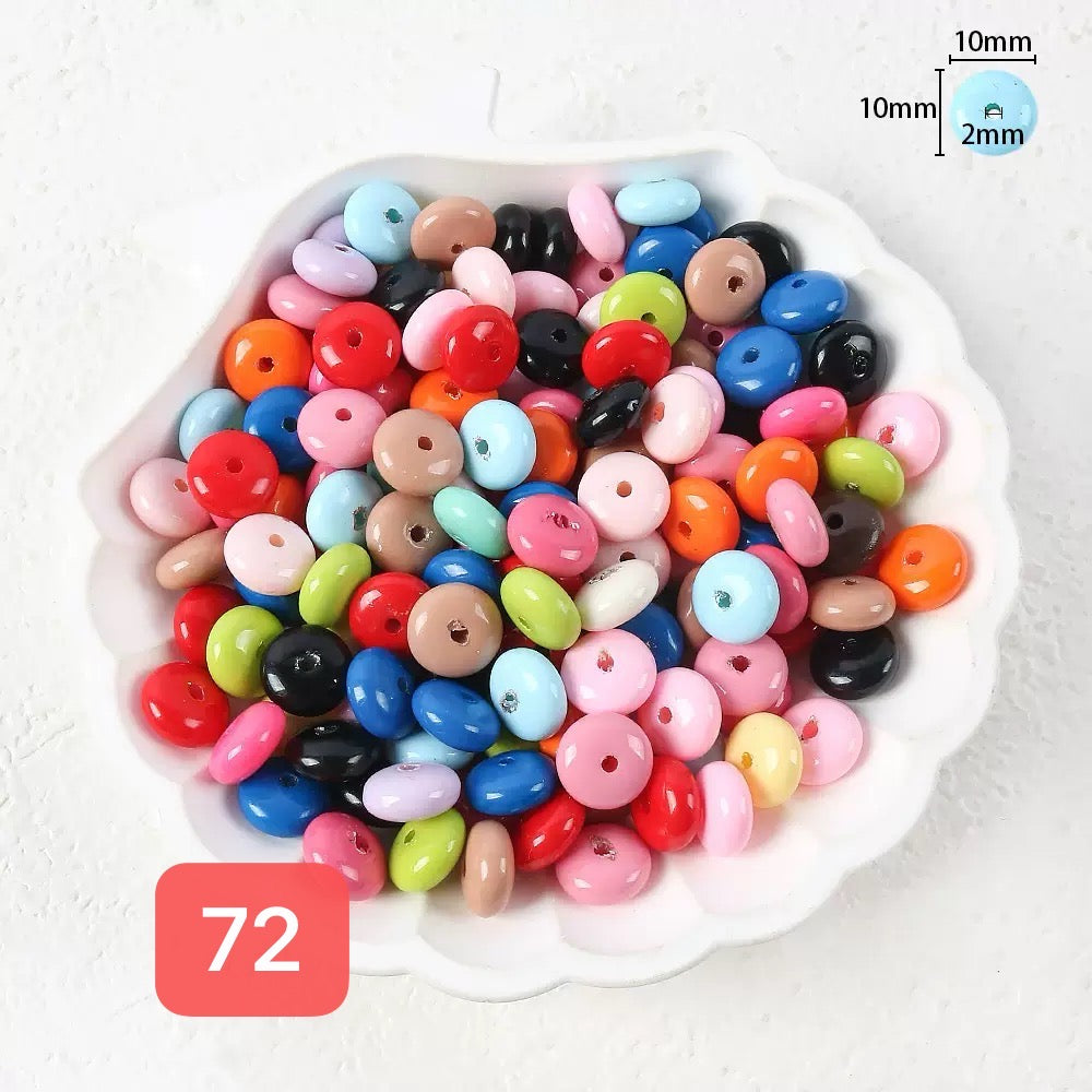 120+ designs of acrylic beads, $1.5/10pcs or more, Link 3(61-90)