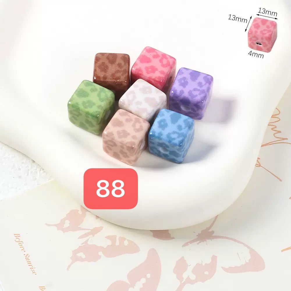 120+ designs of acrylic beads, $1.5/10pcs or more, Link 3(61-90)