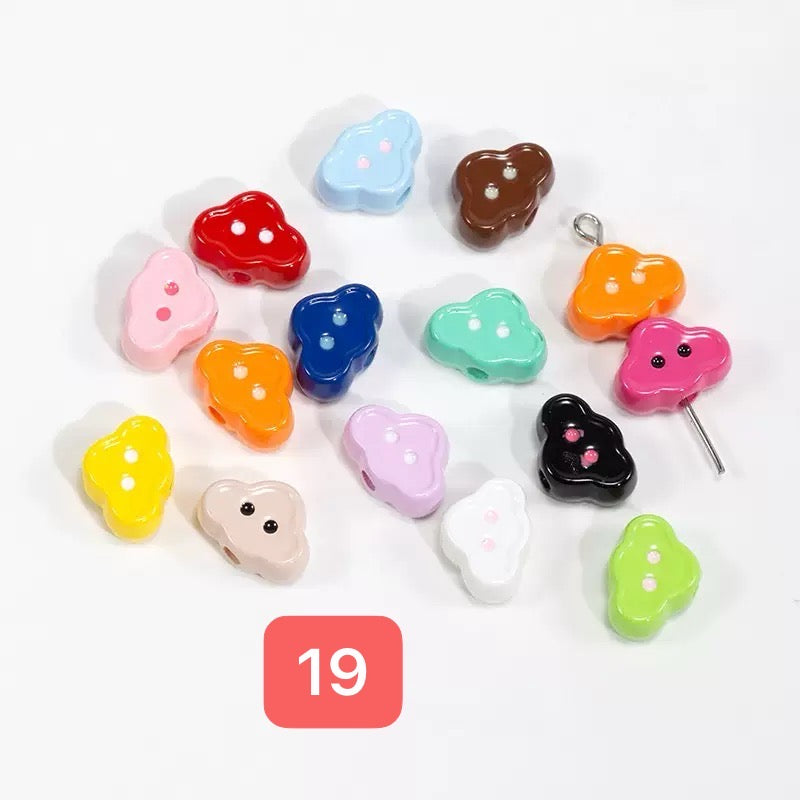 120+ designs of acrylic beads, $1.5/10pcs or more, Link 1(01-30)