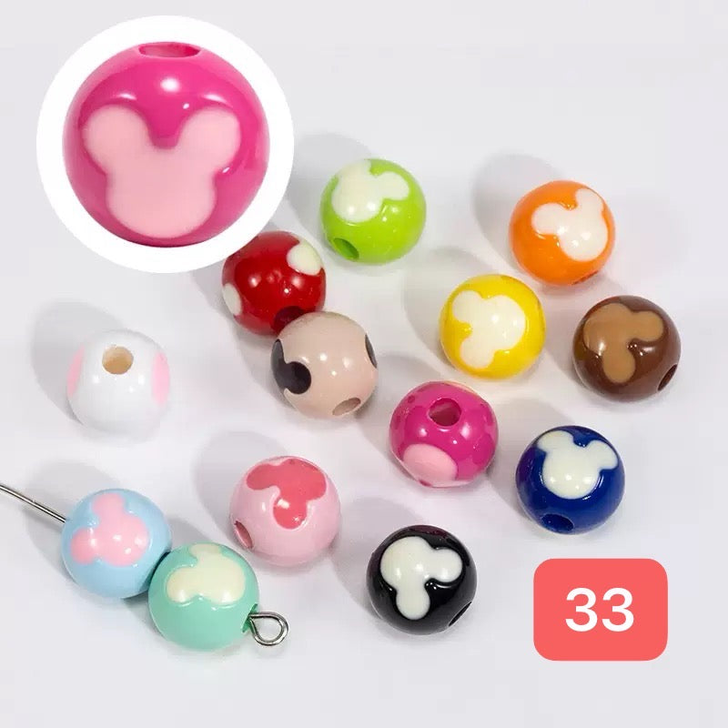120+ designs of acrylic beads, $1.5/10pcs or more, Link 2(31-60)