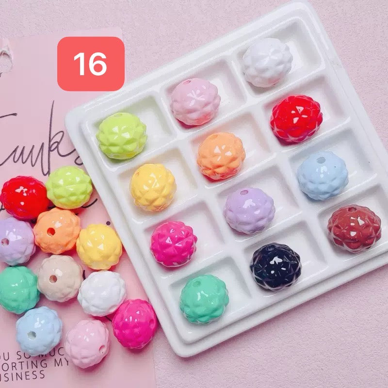 120+ designs of acrylic beads, $1.5/10pcs or more, Link 1(01-30)