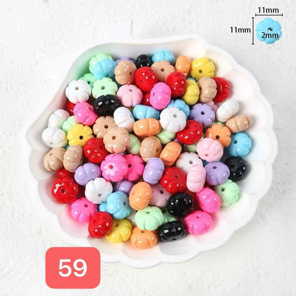 120+ designs of acrylic beads, $1.5/10pcs or more, Link 2(31-60)