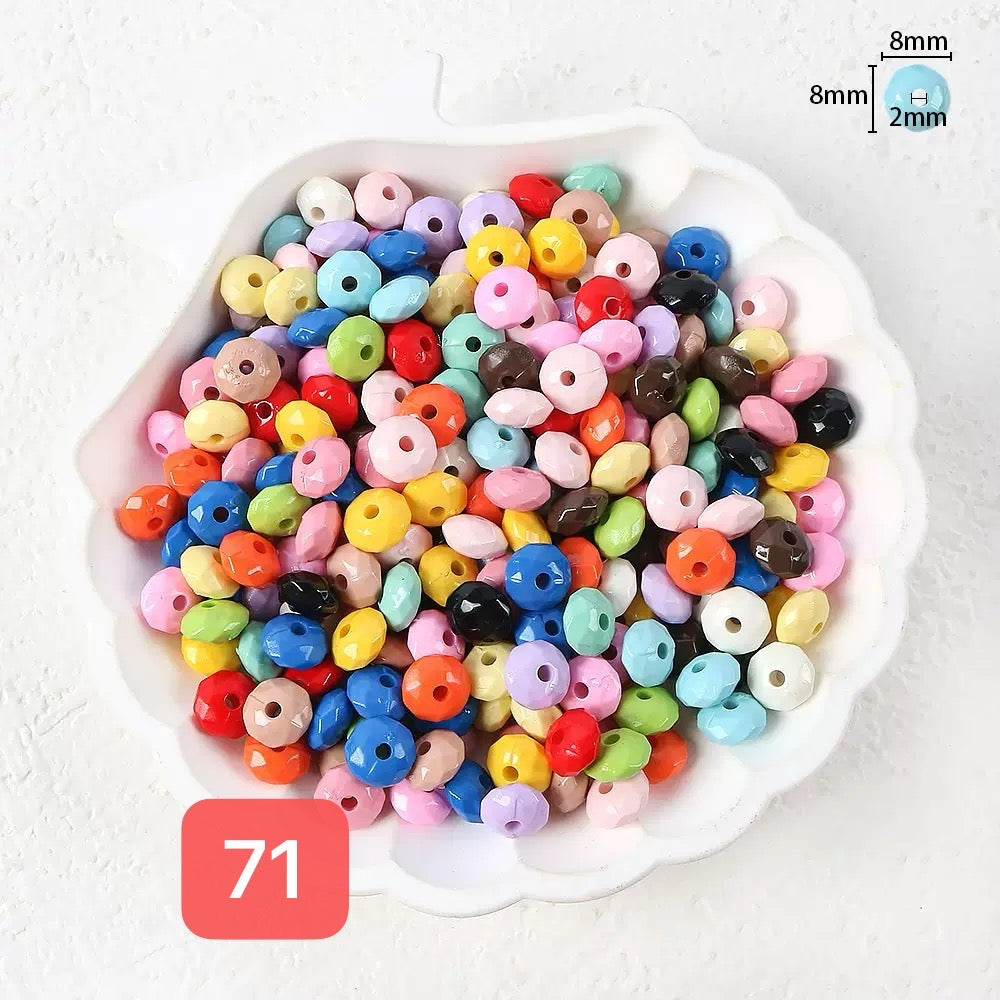 120+ designs of acrylic beads, $1.5/10pcs or more, Link 3(61-90)