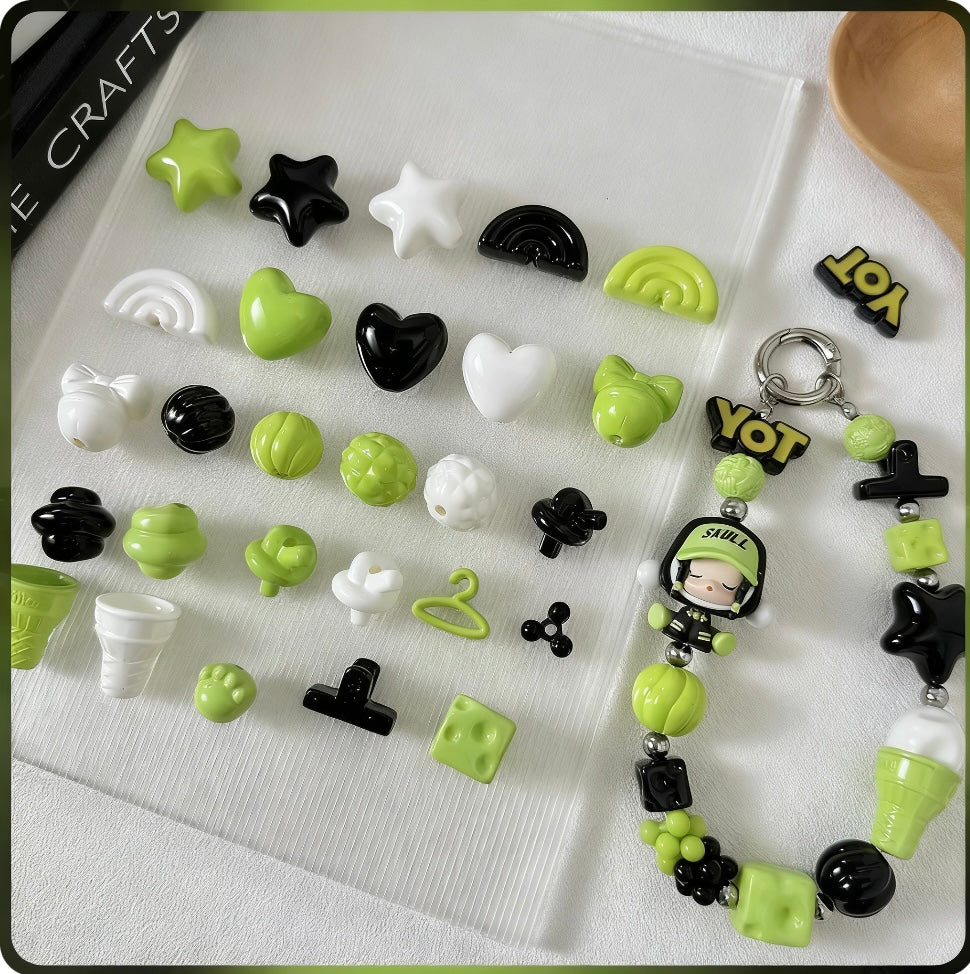 120+ designs of acrylic beads, $1.5/10pcs or more, Link 4(91-120)