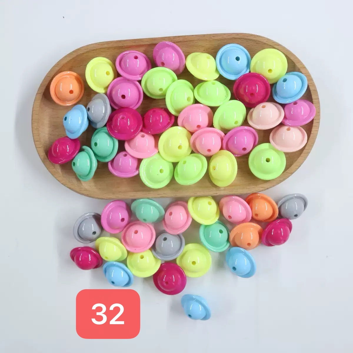 120+ designs of acrylic beads, $1.5/10pcs or more, Link 2(31-60)