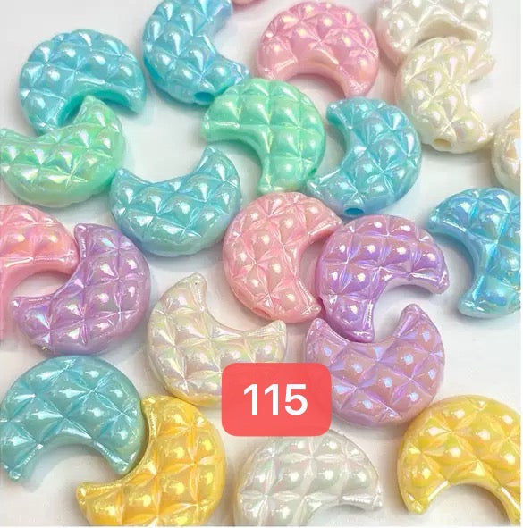 120+ designs of acrylic beads, $1.5/10pcs or more, Link 4(91-120)