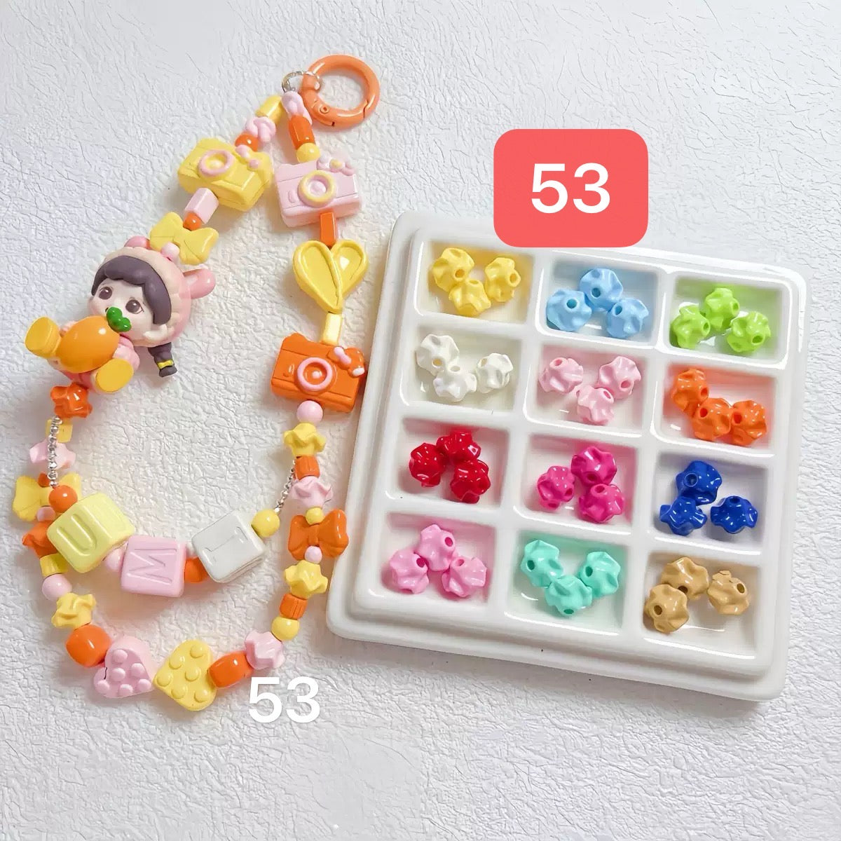120+ designs of acrylic beads, $1.5/10pcs or more, Link 2(31-60)