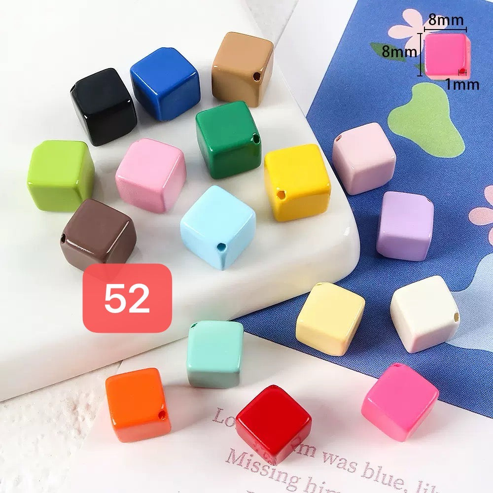 120+ designs of acrylic beads, $1.5/10pcs or more, Link 2(31-60)